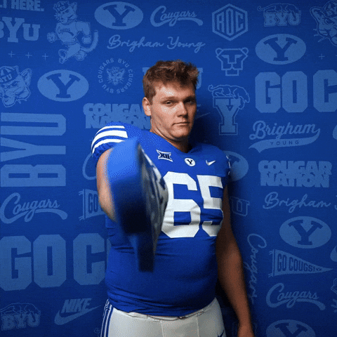 College Football Go Cougs GIF by BYU Cougars