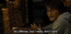 Unimpressed Harry Potter GIF
