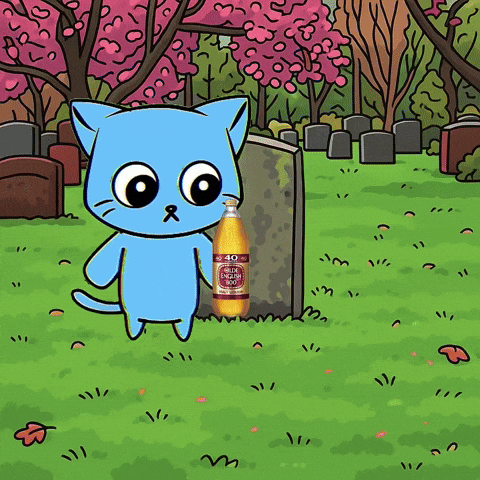 Momo Pouring One Out GIF