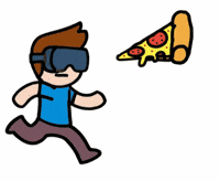 Pizza Vr Headset GIF by Preneura