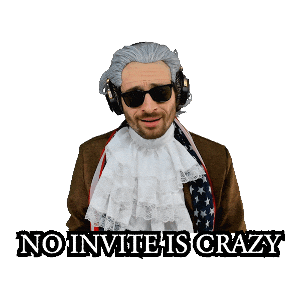 No Invite Feeling Left Out Sticker