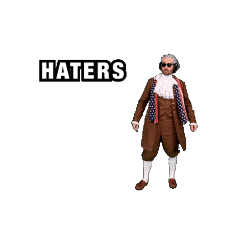 Hate Hating Sticker