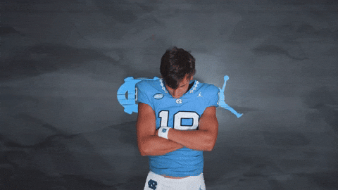 Look Up University Of North Carolina GIF by UNC Tar Heels