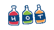 hot sauce fire Sticker by bartacolife