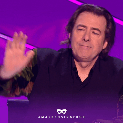 Wave Hello GIF by The Masked Singer UK & The Masked Dancer UK