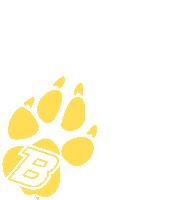 University Paw Sticker