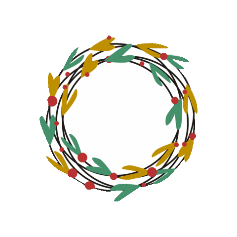 Wreath Sticker by Honzík Lací