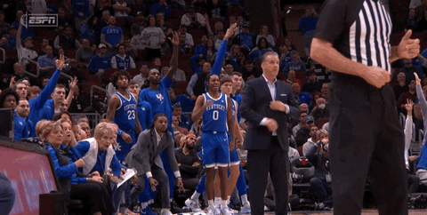 MrsTylerKSR giphyupload kentucky kentucky basketball john calipari GIF