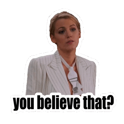 Do Not Lie Tell The Truth Sticker by Blake Lively Fan