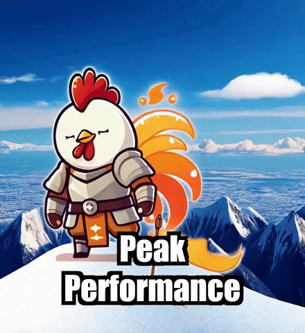 Peak Performance Mountain Climbing GIF by Zorooster