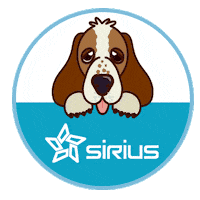 Dog Love Sticker by sirius201008