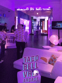 vrarcade GIF by Taco Bell VR Arcade