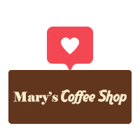 MarysCoffeeShop love happy dance cat Sticker