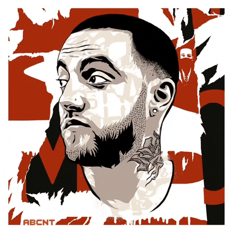 Mac Miller Art GIF by ABCNT