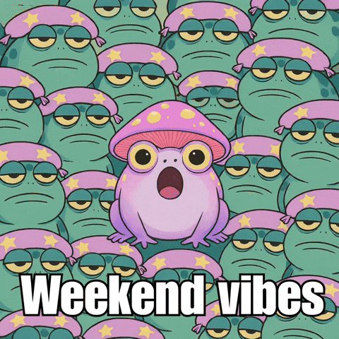 Weekend Mushroom GIF by Tamitos