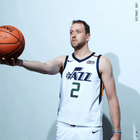 Joe Ingles Sport GIF by Utah Jazz