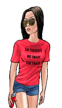 Track And Field Running Sticker by eBibs