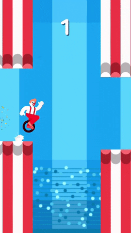 clown indie game GIF by ReadyGames