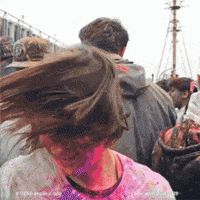 DinomiteTwins happy holi dinomitetwins festival of colors holi dance GIF