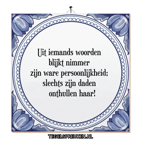 Humor Wijsheid Sticker by Tegelspreuken.nl