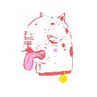 Salivating Apple Cider Sticker