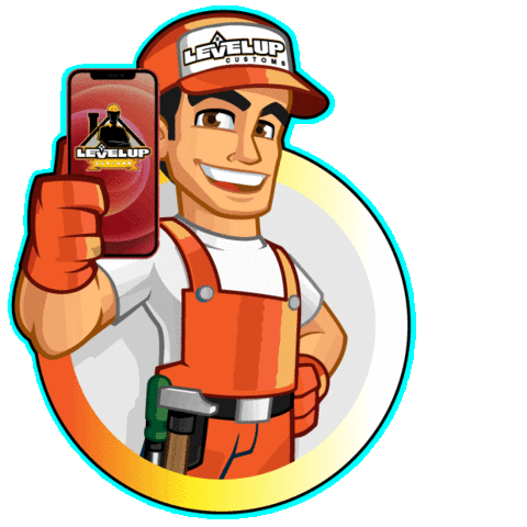 Call Me Phone Sticker by Level Up Customs