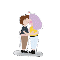 Plop Love Sticker by miuniversoilustrado