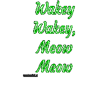 Good Morning Cat Sticker by vankedisi