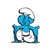 Bustart smurf bustart Sticker