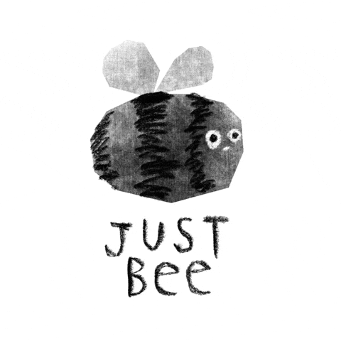 Just Be Bee GIF by Squirlart