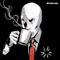 Halloween Coffee GIF