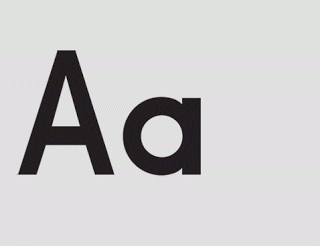 text typography GIF