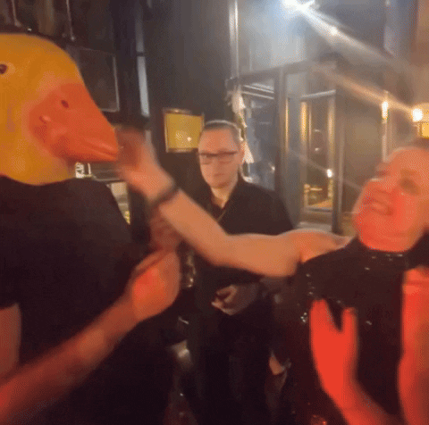 Mask Duck GIF by Nottingham Roller Derby