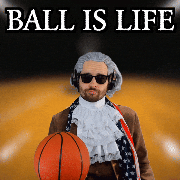 Hooping Love Basketball GIF