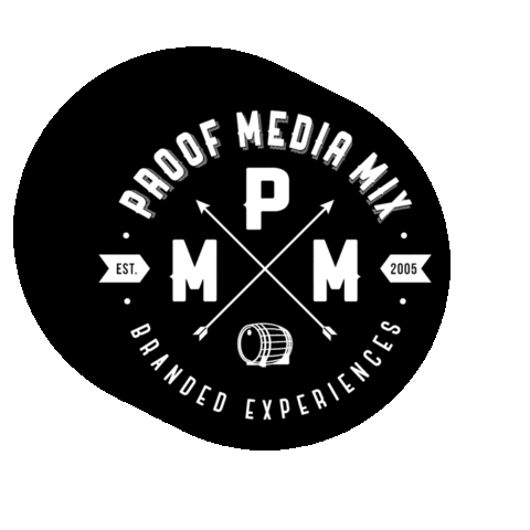 proofmediamix pmm proofmediamix branded experience Sticker