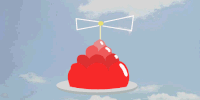 #jelly #helicopter #flight #travel #pun GIF by daveydoodlebug