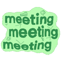 Meeting Webinar Sticker by Keva Epale