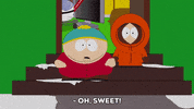 excited eric cartman GIF by South Park 