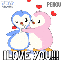 I Love You Kiss GIF by Pudgy Penguins