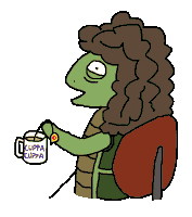 tea office Sticker by Angry Duck