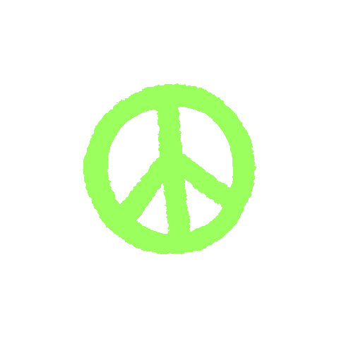 Illustration Peace Sticker by Shop Amy