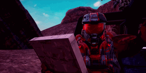 Red Vs Blue Throw GIF by Rooster Teeth