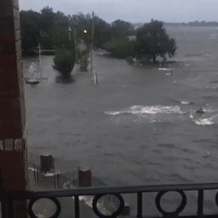 Storm Surge From Hurricane Florence Floods New Bern, North Carolina