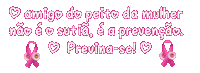 Outubro Rosa Cancer De Mama Sticker