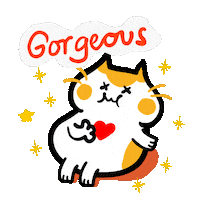 Compliment Sticker by Poku Meow