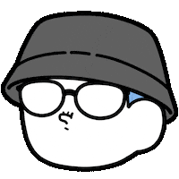 Glasses Rj Sticker