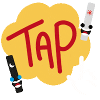 RataMateid happy smile tap click Sticker