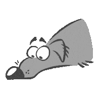 Dog Sniffing Sticker