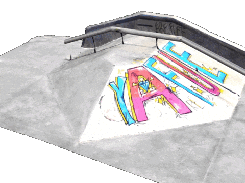 Skate Graffiti Sticker