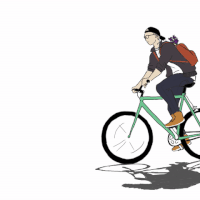 bike gif artist GIF